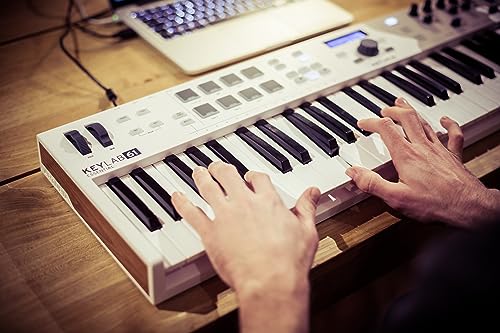 Arturia KeyLab Essential mk3   61 Key USB MIDI Keyboard Controller with Analog Lab V Software Included