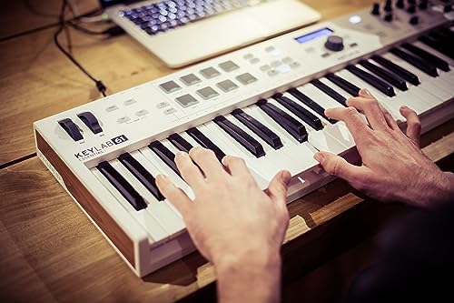 Arturia KeyLab Essential mk3   61 Key USB MIDI Keyboard Controller with Analog Lab V Software Included