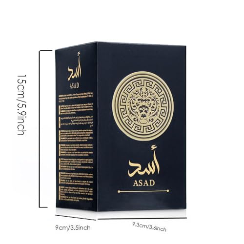 Asad Long Lasting Luxury Perfume for men and women 100ML/3 4Ounce