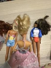 Assorted Vintage Barbie Dolls And Clothing Bundle  Lot Of 4 And 1 Mini Chelsea