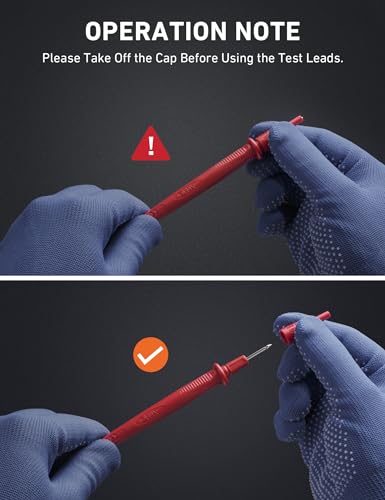 AstroAI Digital Multimeter and Analyzer TRMS 6000 Counts Volt Meter Ohmmeter Auto Ranging Tester; Accurately Measures Voltage Current Resistance Diodes Continuity Duty Cycle Capacitance Temperature