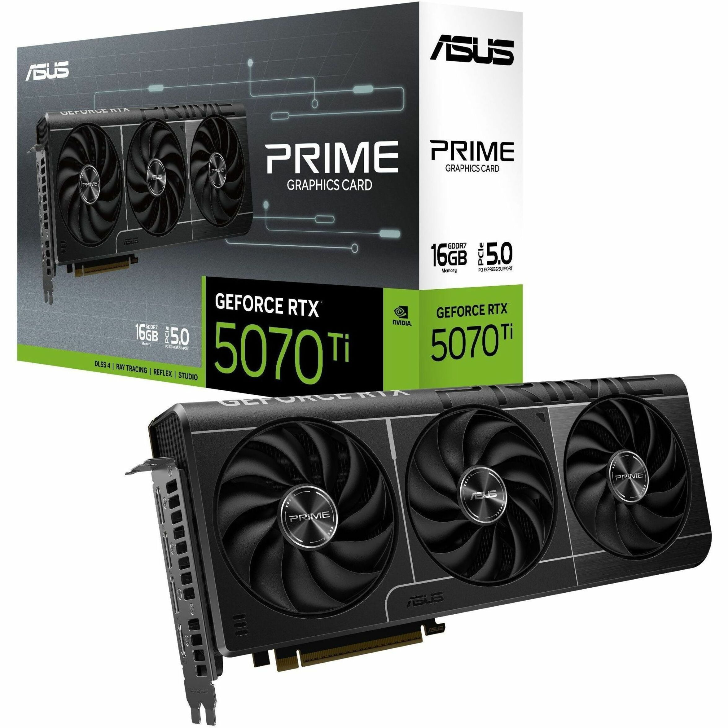 Asus NVIDIA GeForce RTX 5070 Ti Graphic Card  16 GB GDDR7