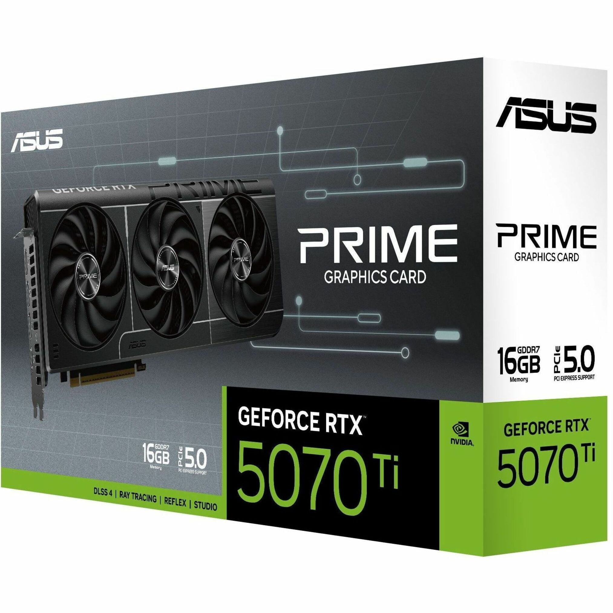Asus NVIDIA GeForce RTX 5070 Ti Graphic Card  16 GB GDDR7