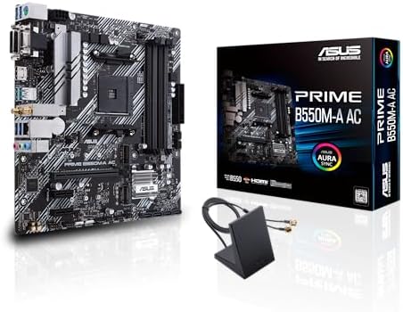 Asus ROG Strix B550 F Gaming WiFi II AMD AM4  3rd Gen Ryzen  ATX Gaming Motherboard  PCIe 4 0 WiFi 6E  2 5Gb LAN  BIOS Flashback  HDMI 2 1  Addressable Gen 2 RGB Header and Aura Sync 