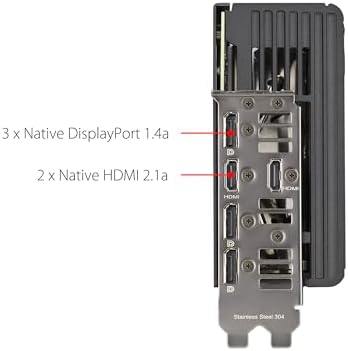 Asus Tarjeta gráfica ROG Strix GeForce RTX 4070 Ti Super OC - 16GB GDDR6X, 2X HDMI, 3X DP