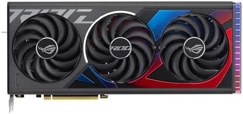 Asus Tarjeta gráfica ROG Strix GeForce RTX 4070 Ti Super OC - 16GB GDDR6X, 2X HDMI, 3X DP