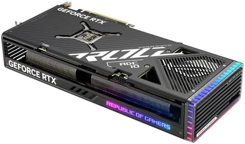 Asus Tarjeta gráfica ROG Strix GeForce RTX 4070 Ti Super OC - 16GB GDDR6X, 2X HDMI, 3X DP