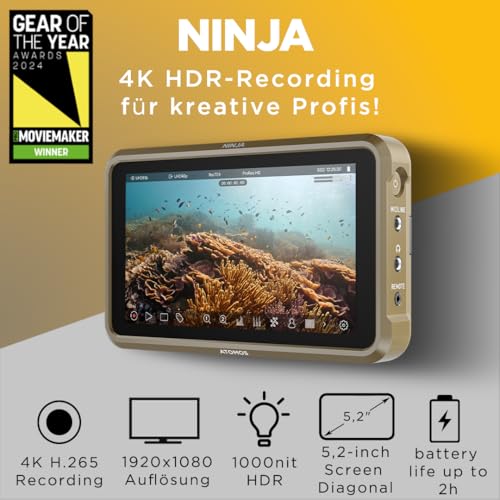 Atomos Ninja 5 2 4K HDMI Recording Monitor