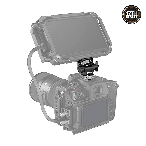 Atomos Ninja 5 2 Touchscreen Display 4K HDMI Recording Monitor with Waith Power Battery   Charger Combo  NP F750   Swivel and Tilt Adjustable Monitor Mount Bundle Set