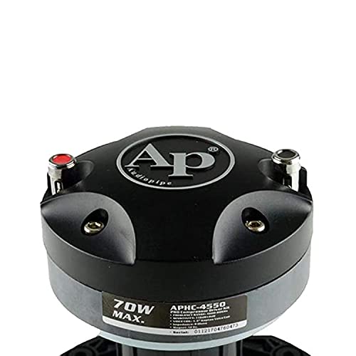 AudioPipe APHC 4550 Car Audio Compression Driver with ABS Horn Combo for High Frequency Vehicle Stereo or Radio Listening  3 5 Inch