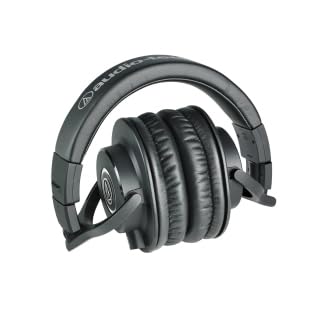 Audio Technica ATH M40x Professional Studio Monitor Headphones   Slappa Full Sized HardBody PRO Headphone Case  SL HP 07