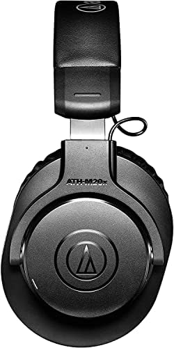 Audio Technica ATH M20x Professional Studio Monitor Headphones  Black