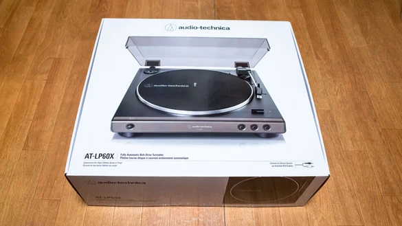 Audio Technica Fully Automatic Turntable AT LP60X Dark Gunmetal AT LP60X DGM