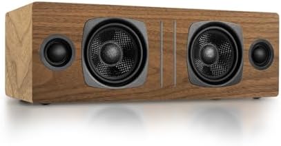 Audioengine A2  Desktop 24 Bit Wireless Bluetooth Desktop Speakers   60W Computer Speakers for Music and Gaming