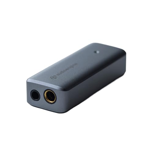 Audioengine D1 32 bit Desktop DAC and Headphone Amp  Preamp  Laptop  Amplifier  Gamers and Musicians