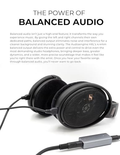 Audioengine D1 32 bit Desktop DAC and Headphone Amp  Preamp  Laptop  Amplifier  Gamers and Musicians