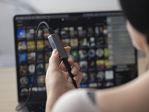 Audioengine D1 32 bit Desktop DAC and Headphone Amp  Preamp  Laptop  Amplifier  Gamers and Musicians