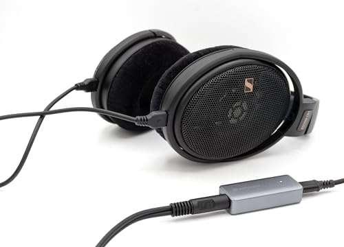 Audioengine D1 32 bit Desktop DAC and Headphone Amp  Preamp  Laptop  Amplifier  Gamers and Musicians