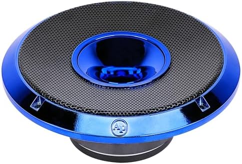 Audiopipe 8 Compression Horn Mid Range Loudspeaker  APMB 828GH BLU   400W  Built in Compression Horn Driver  Flat Steel Basket  2 Way Coaxial  KSV Voice Coil  Grill  Sleek Candy Blue