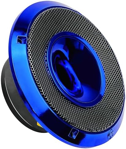 Audiopipe 8 Compression Horn Mid Range Loudspeaker  APMB 828GH BLU   400W  Built in Compression Horn Driver  Flat Steel Basket  2 Way Coaxial  KSV Voice Coil  Grill  Sleek Candy Blue