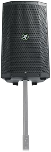 Audiosavings Bundle  Mackie Thump210XT 1400w Powered DJ PA Speaker w/Feedback Eliminator/Bluetooth Bundle with Rockville RVSS13 Tripod Push Button Pro DJ PA Speaker Stand Air Assist Lowering  2 Items 