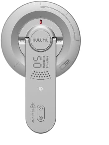 Aulumu G05 Air for MagSafe Grip Stand   Rotation Angle Adjustment   Aluminium Alloy Ultra Light & Ultra Thin   with Box Opener  Silver
