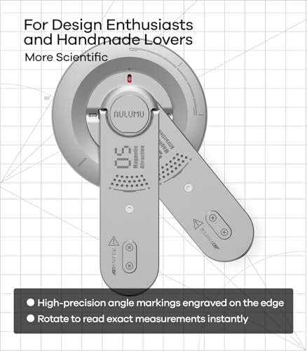 Aulumu G05 Air for MagSafe Grip Stand   Rotation Angle Adjustment   Aluminium Alloy Ultra Light & Ultra Thin   with Box Opener  Silver