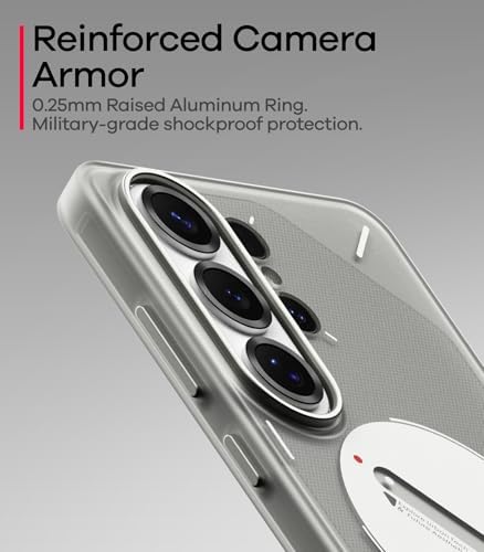 Aulumu S26 Ultra Galaxy Magnetic Case   Thermal IMD Technology   Compatible with MagSafe   Passive Cooling Samsung Galaxy S26 Ultra Case   Translucent Gray