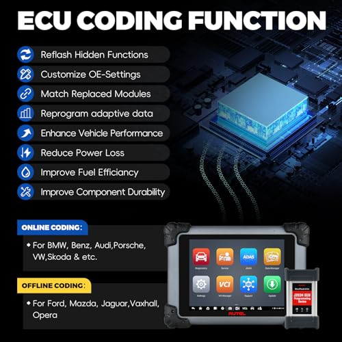 Autel MaxiSYS MS908S Pro II  J2534 Reprogramming Tool  2025 Upgrade of MK908 Pro ECU Coding Tool  Bidirectional Scanner with 38  Services  AutoScan 2 0  FCA AutoAuth  Alternative to MaxiSYS Elite II