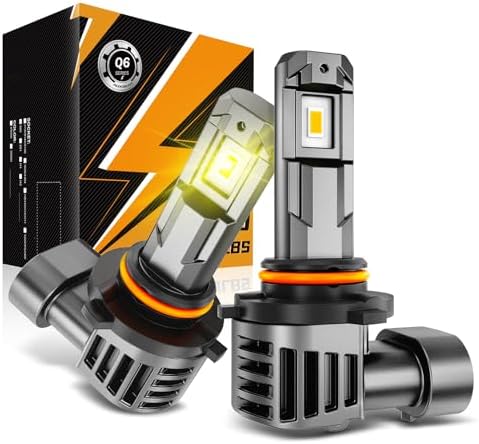 Auxbeam H11 H8 H9 Fog Lights 6500K White  12000LM Super Bright 600  Brighter  Enhanced Visibility for Fog & Off Road  Plug and Play  Pack of 2