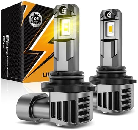 Auxbeam H11 H8 H9 Fog Lights 6500K White  12000LM Super Bright 600  Brighter  Enhanced Visibility for Fog & Off Road  Plug and Play  Pack of 2
