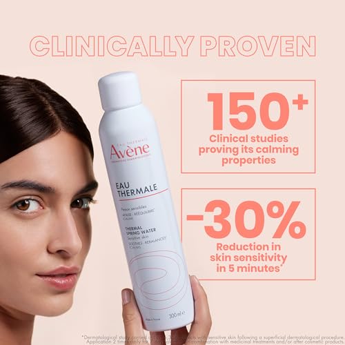 Av ne Thermal Spring Water  Soothing Calming Facial Mist Spray for Sensitive Skin  Soothes  Softens   Calms Skin  Formulated with Mineral & Biological Properties