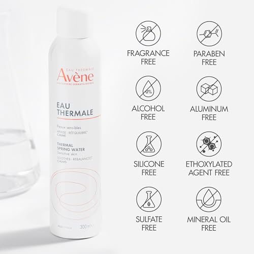 Av ne Thermal Spring Water  Soothing Calming Facial Mist Spray for Sensitive Skin  Soothes  Softens   Calms Skin  Formulated with Mineral & Biological Properties