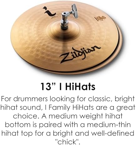 Avedis Zildjian Company I Family Essentials Plus Paquete de platillos de 13 pulgadas, 14 pulgadas, 18 pulgadas (ILHESSP)