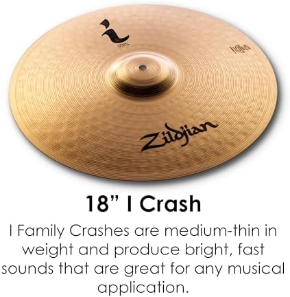 Avedis Zildjian Company I Family Essentials Plus Paquete de platillos de 13 pulgadas, 14 pulgadas, 18 pulgadas (ILHESSP)