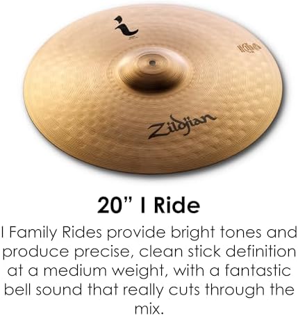 Avedis Zildjian Company I Family Essentials Plus Paquete de platillos de 13 pulgadas, 14 pulgadas, 18 pulgadas (ILHESSP)