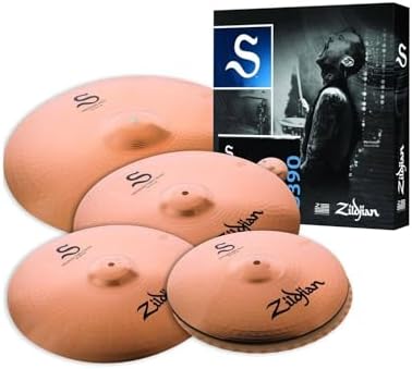 Avedis Zildjian Company I Family Essentials Plus Paquete de platillos de 13 pulgadas, 14 pulgadas, 18 pulgadas (ILHESSP)