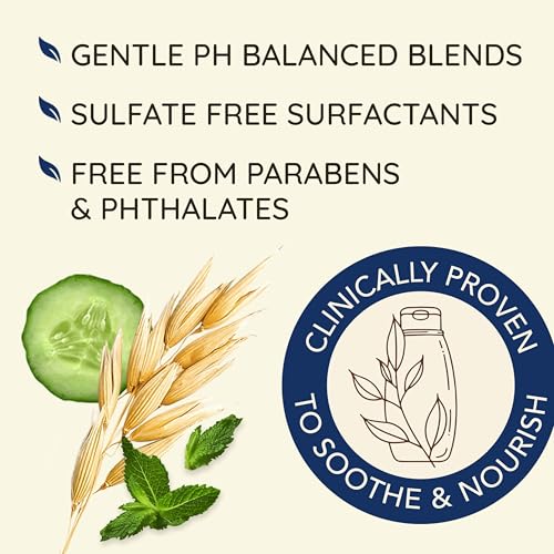 Aveeno  Fresh Greens Blend Sulfate Free Shampoo with Rosemary  Peppermint & Cucumber to Thicken & Nourish  Clarifying & Volumizing Shampoo for Thin or Fine Hair  Paraben Free  12oz