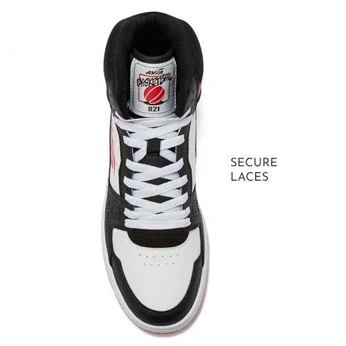 Avia 821 High Top Sneakers for Men  Indoor or Outdoor Mens Basketball Shoes  Size 7 to 16 Retro High Top Shoes Men or Women