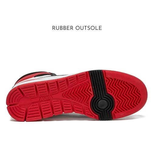 Avia 821 High Top Sneakers for Men  Indoor or Outdoor Mens Basketball Shoes  Size 7 to 16 Retro High Top Shoes Men or Women