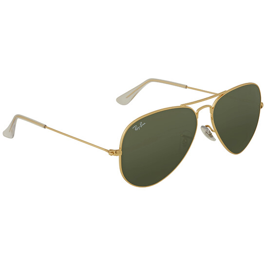 Aviator Classic Green Classic G 15 Unisex Sunglasses
