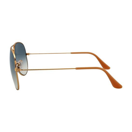 Aviator Gradient Light Blue Unisex Sunglasses