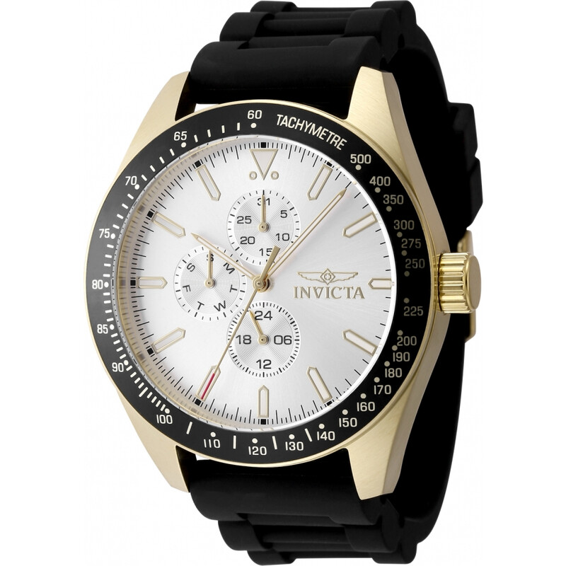 Aviator Quartz Silver Dial Men s Watch
