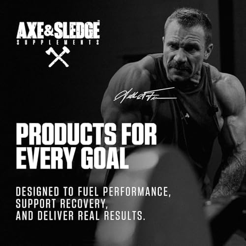 Axe & Sledge Basics Creatine   Unflavored  Enhances Strength & Performance  Increases Lean Body Mass  50 Servings   Pure Creatine Monohydrate  No Fillers or Artificial Substances   100 Servings