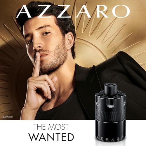 Azzaro The Most Wanted Eau de Parfum Intense   Woody & Seductive Mens Cologne   Foug re  Ambery & Spicy Fragrance for Date Night   Lasting Wear   Luxury Perfumes for Men