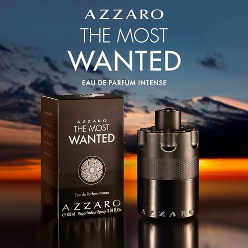 Azzaro The Most Wanted Eau de Parfum Intense   Woody & Seductive Mens Cologne   Foug re  Ambery & Spicy Fragrance for Date Night   Lasting Wear   Luxury Perfumes for Men