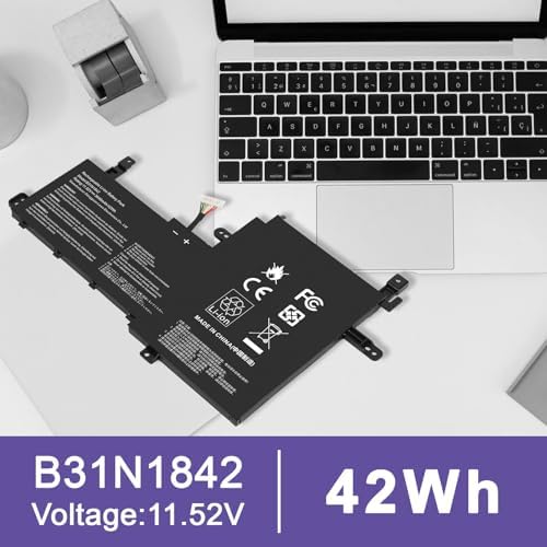 B31N1842 0B200 03440000 Laptop Battery Replacement for ASUS VivoBook S15 X513EA X513EP X513EQ X513IA X531F X531FA K531 K531F K513EA K513EQ F513EA F513EP S513EA S513EP S513EQ K531FA X531FL S531F