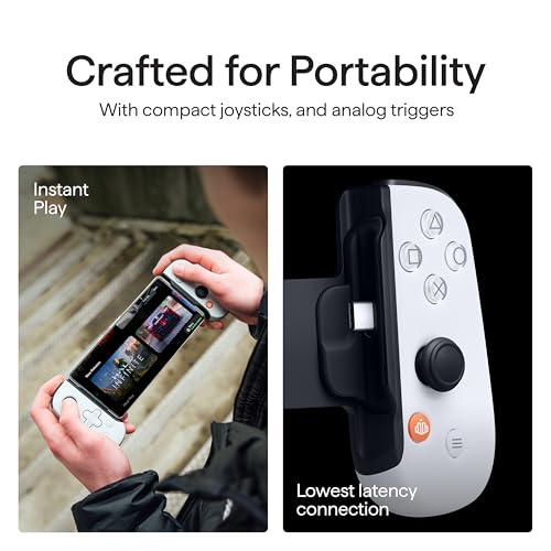 BACKBONE One Mobile Gaming Controller  PlayStation Edition   USB C Phone Controller for Android & iPhone 15/16/17 Series  2nd Gen  Play Xbox  Fortnite  Call of Duty  With 3 Months Apple Arcade Access
