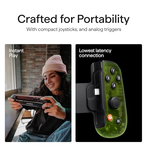 BACKBONE One Mobile Gaming Controller  PlayStation Edition   USB C Phone Controller for Android & iPhone 15/16/17 Series  2nd Gen  Play Xbox  Fortnite  Call of Duty  With 3 Months Apple Arcade Access