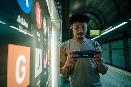 BACKBONE One Mobile Gaming Controller  PlayStation Edition   USB C Phone Controller for Android & iPhone 15/16/17 Series  2nd Gen  Play Xbox  Fortnite  Call of Duty  With 3 Months Apple Arcade Access